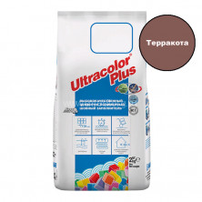 Цементная затирка для швов Mapei Ultracolor Plus №143 (Терракотовый) 2кг