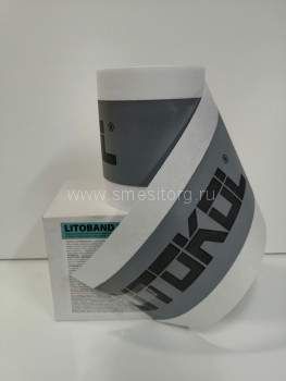 Litokol Litoband R50 гидроизоляционная лента (серый) 50 кг