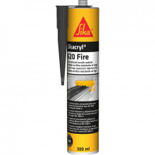 Sikacryl 620 Fire - огнестойкий акриловый герметик 600 мл серый
