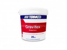 Штукатурка фасад. акрил. декор. со средней фактурой Terraco Gravitex Standart "Шагрень" 25кг