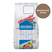 Цементная затирка для швов Mapei Ultracolor Plus №135 (Золотистый песок) 2кг