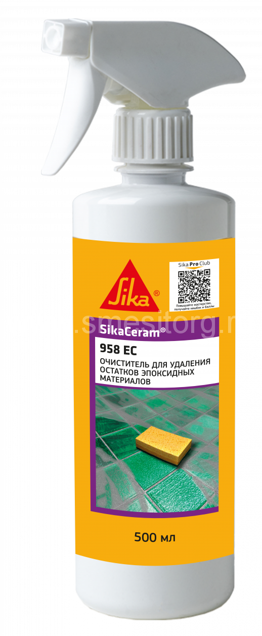 Очиститель для эпоксидной затирки Sikaceram-958 EC 0.5 л