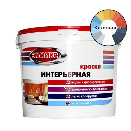 Водно-дисперсионная интерьерная краска моющаяся Эммикс Base C 0,9 л