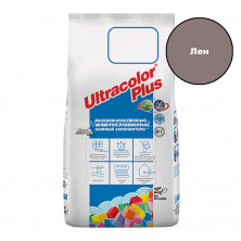 Цементная затирка для швов Mapei Ultracolor Plus №187 (Лен) 2кг