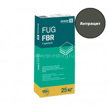 Цементная затирка для швов Strasser FUG FBR (антрацит) 25кг