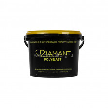 Двухкомпонентный эпоксидный клей для плитки Diamant Polyelast (белый) 3 кг