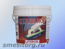 Litokol Starlike EVO S.130 (GRIGIO ARDESIA) эпоксидная затирка 5 кг