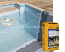 Цементный плиточный клей Sika SikaCeram Elastic (серый) 25 КГ