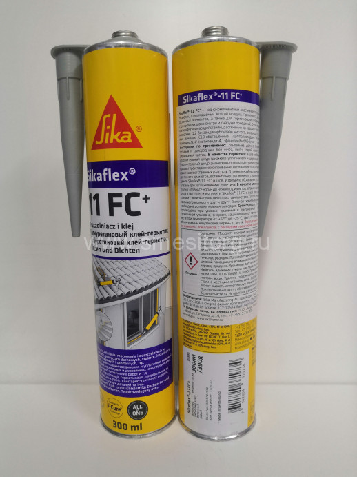 Полиуретановый герметик Sika Sikaflex-11 FC (серый) 300 мл