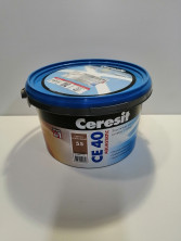 Ceresit CE 40 Aquastatic (светло-коричневый) цементная затирка для швов до 10 мм 2 кг