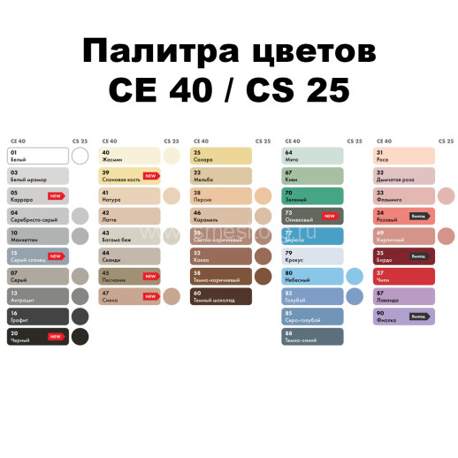 Затирка цементная Церезит CE 40/2 аквастатик №55 св. корич 2кг