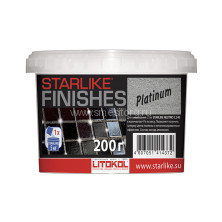 Декоративная добавка Litokol Starlike Finishes PLATINUM (платиновый) 200 гр