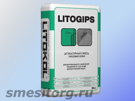 Штукатурка гипсовая Litokol Litogips мешок 30кг