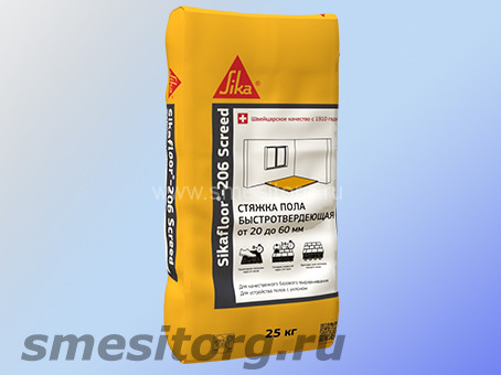 Стяжка для пола Sikafloor-206 Screed 25кг