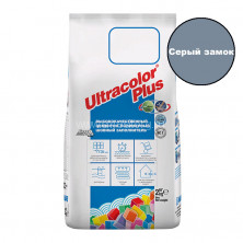 Цементная затирка для швов Mapei Ultracolor Plus №125 (Серый замок) 2кг