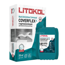 Гидроизоляция цементная  Litokol Coverflex (A+B) двухкомпонентная 30 кг