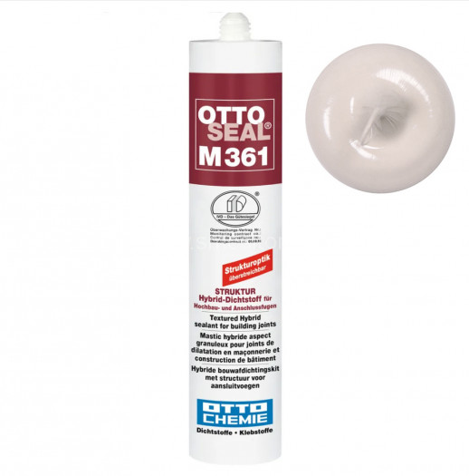 Фасадный полиуретановый клей-герметик OTTOSEAL M361 С537 (серо-бежевый) 310мл