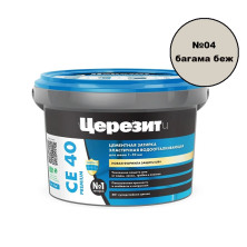 Затирка цементная Церезит CE 40 Premium №43 багама 2 кг