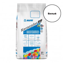 Цементная затирка для швов Mapei Keracolor FF № 100 (Белый) 5 кг