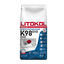 Клей цементный для плитки LITOKOL Litostone K98 EVO (серый) 5 кг