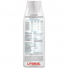Цементная затирка для швов LITOKOL LITOCOLOR L.21 (Светло-бежевый) 1-5мм 2кг