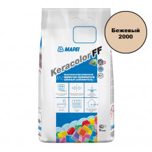 Цементная затирка для швов Mapei Keracolor FF №132 (Бежевый 2000) 5кг