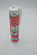 MAPEI Mapesil AC №100 Белый (мапей мапесил ац) силиконовый герметик на уксусной основе 310мл
