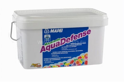 Полимерная гидроизоляция Mapei Mapelastic Aquadefense  3,5кг