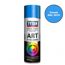 Глянцевая аэрозольная краска TYTAN PROFESSIONAL ART OF THE COLOUR RAL 5010 (синий) 400мл