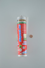 Силиконовый герметик-затирка MAPEI Mapesil AC №141 (карамельный) 310 мл