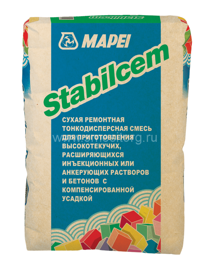 Mapei STABILCEM раствор для заполнения трещин в пористом бетоне и камне ...
