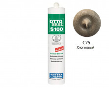 Силиконовый герметик OTTOSEAL S100 PREMIUM С75 (хлопковый) 300мл