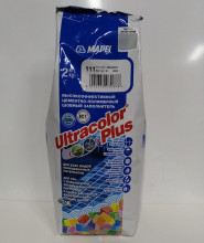 Mapei Ultracolor Plus № 111 (серебристо-серый) затирка для швов от 2 до 20 мм 2 кг