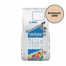 Цементная затирка для швов Mapei Keracolor FF №132 (Бежевый 2000) 2кг