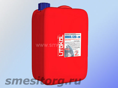 Добавка латексная для цементных растворов Litokol Idrokol X20-M (белый) 10кг