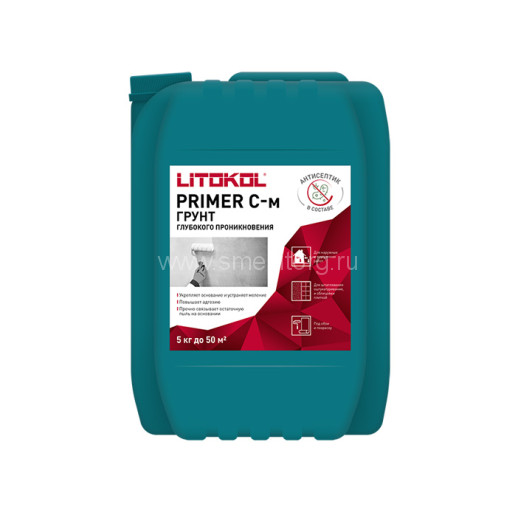 Litokol PRIMER С-m белый 5 л