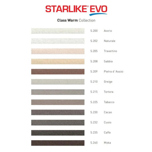 Litokol Starlike EVO цвета