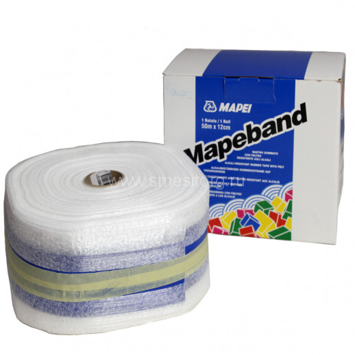 Лента гидроизоляционная Mapei Mapeband 12см x 50м