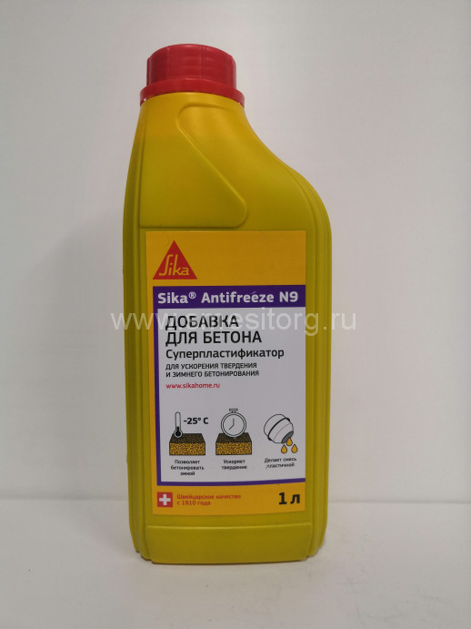 Комплексная добавка Sika Antifreze N9 канистра 1 литр