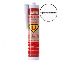 Универсальный силиконовый герметик EasyBuild Easysil UNIVERSAL (прозрачный) 310 мл